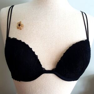 3/$30💥 La Senza Black Lace Bra (36B)